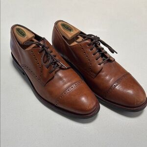 Cole Haan Men's Tan Leather Cap Toe Oxfords size 10 M